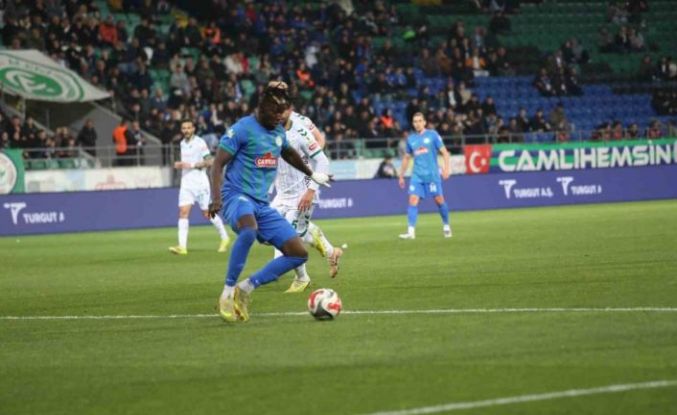 Trendyol Süper Lig: Çaykur Rizespor: 3 - Konyaspor: 2 (Maç sonucu)
