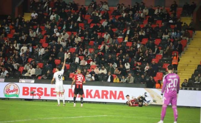 Trendyol Süper Lig: Gaziantep FK: 0 - Beşiktaş: 2 (Maç sonucu)