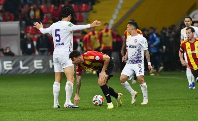 Trendyol Süper Lig: Kayserispor: 1 - Eyüpspor: 1 (Maç sonucu)