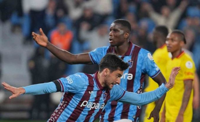 Trendyol Süper Lig: Trabzonspor: 1 - Göztepe: 1 (Maç sonucu)