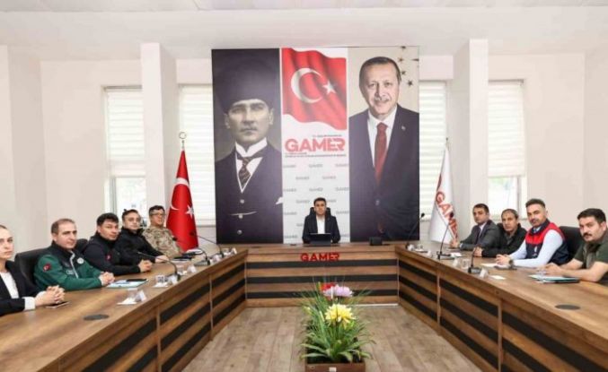 Tunceli’de yağışlarla birlikte taşkın riski masaya yatırıldı