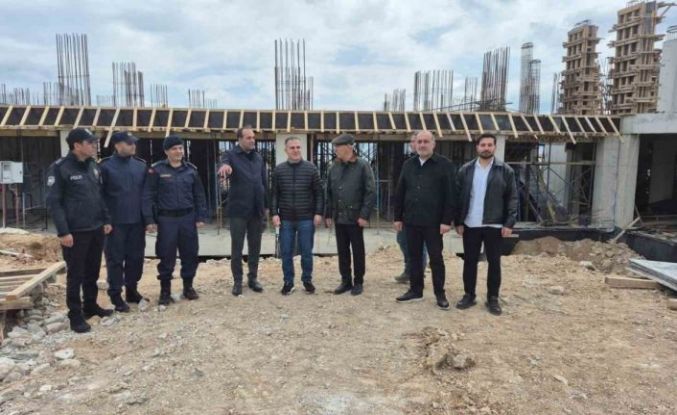 Vali Akbıyık, Datça’da incelemelerde bulundu