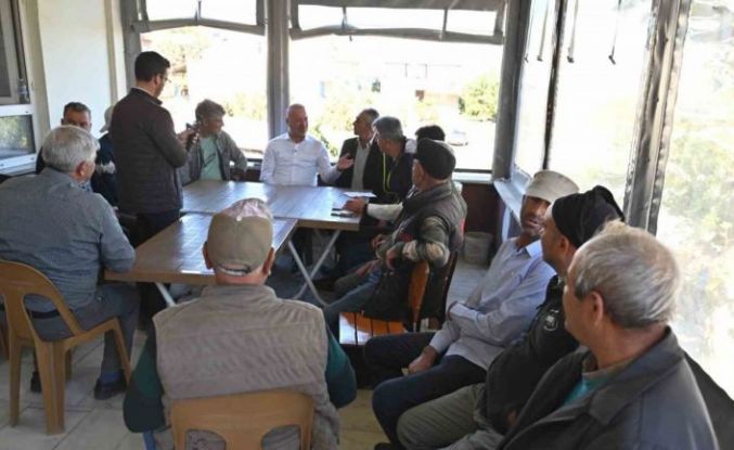 Başkan Karabatı’dan kırsal mahallelere ziyaret