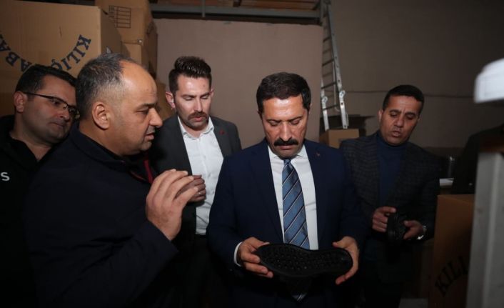 Vali Masatlı, Reyhanlı’da ayakkabıcılar sitesi esnafıyla bir araya geldi