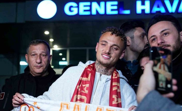 Galatasaray’ın yeni transferi Noa Lang, İstanbul’a geldi