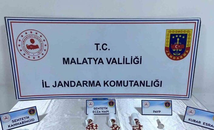 Malatya’da uyuşturucu operasyonu: 2 gözaltı