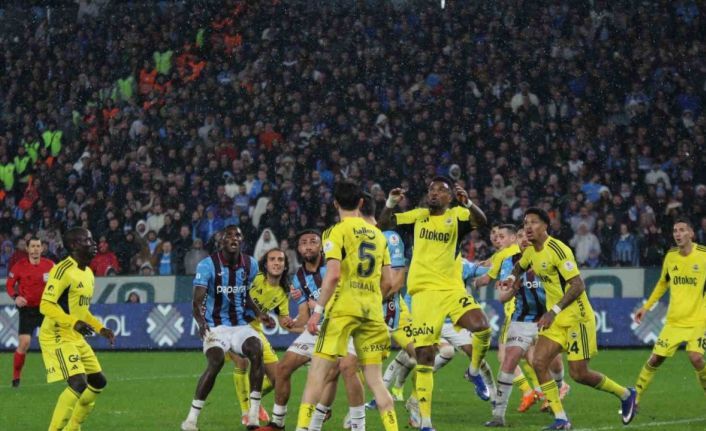 Fenerbahçe’den Trabzonspor’a karşı üst üste 5. galibiyet