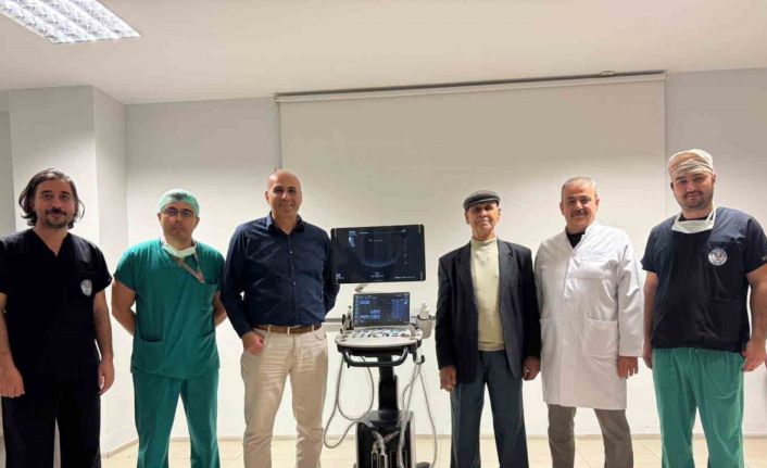 Hayırseverden MEAH’a Dijital Renkli Doppler Ultrasonografi cihazı bağışı