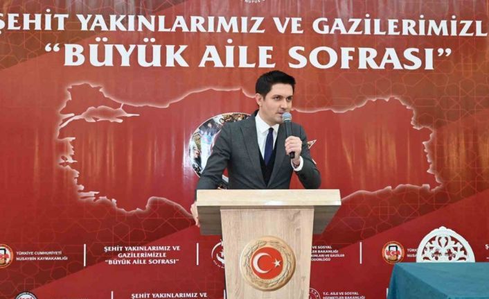 Kaymakam Çakır şehit aileleri ve gazilerle iftarda buluştu