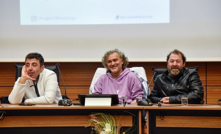 Meçhul Paşa oyuncuları OMÜ’de öğrencilerle buluştu