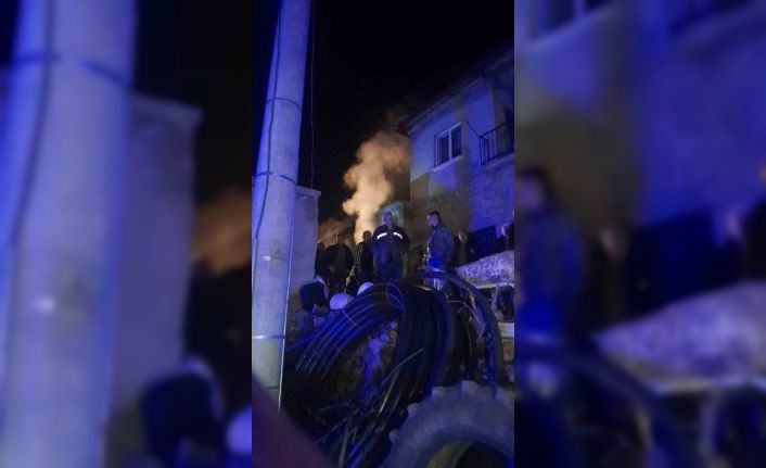 Niğde’de devrilen soba yangına yol açtı: 1 kişi yaralandı