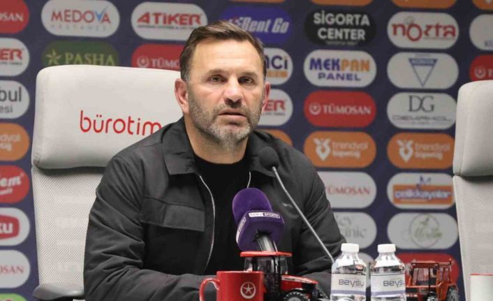 Okan Buruk: "Galatasaray takımı ağırlığını koyup maçı kazanmak zorundaydı"