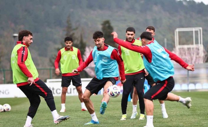 A Milli Futbol Takımı, Kosova maçı hazırlıklarına başladı