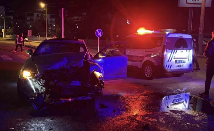 Aksaray’da kuzenler çarpıştı: 1 yaralı