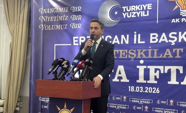 Bakan Bayraktar Erzincan’da konuştu: "Enerjide güçlü Türkiye için birlik şart"