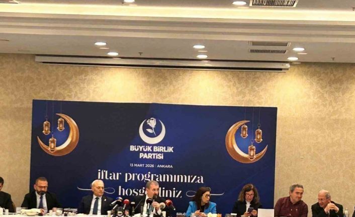 BBP Genel Başkanı Destici: "Ne Amerika’nın, ne İsrail’in barış adına verebilecekleri hiçbir şey yoktur"