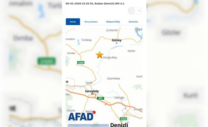 Denizli’de devam eden artçı depremler vatandaşları korkutuyor