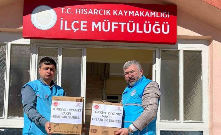 Hisarcık Müftülüğü’nden ihtiyaç sahiplerine Ramazan yardımı