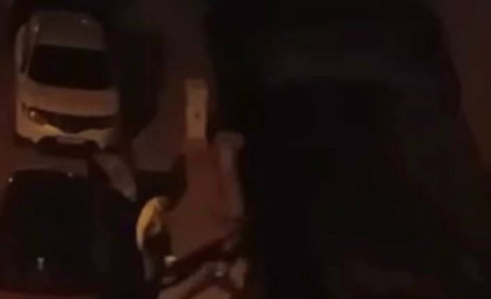 İki grup arasındaki yumruklu kavga kamerada