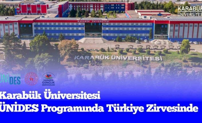 KBÜ, ÜNİDES programında Türkiye birincisi