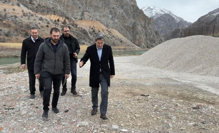 Kemaliye’de planlanan projeler için teknik inceleme başlatıldı