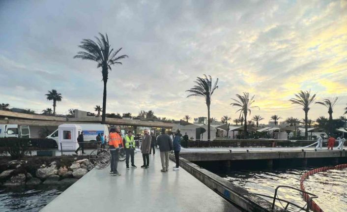 Marinada temizlik çalışmaları başladı