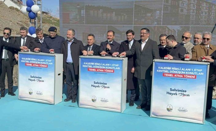 Tokat’ta kentsel dönüşümün temelleri atıldı