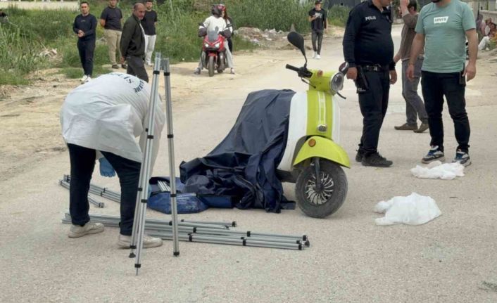 Adana’da motosiklette infaz