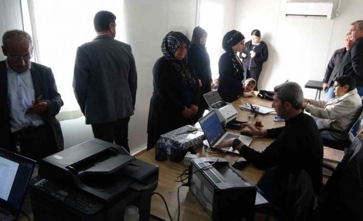 Adıyaman’da depremzedeler için hak sahipliği başvuruları başladı