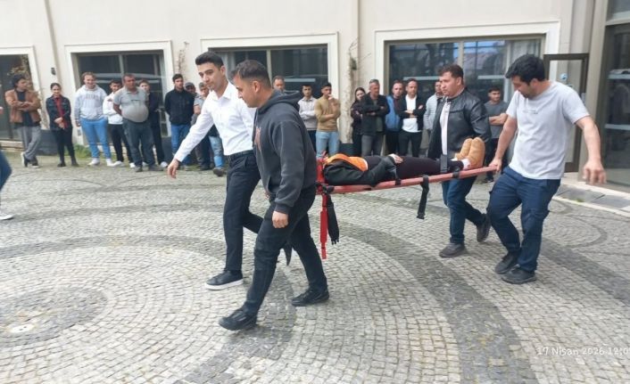 Aydın’da otel personeline afet farkındalık eğitimi ve tatbikat