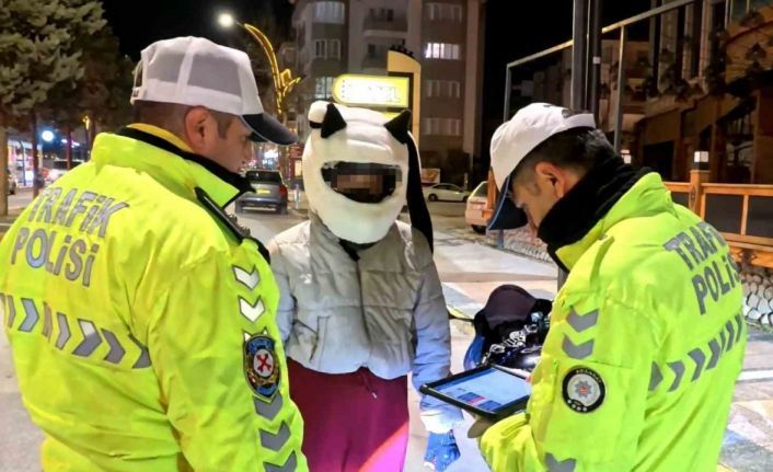 Ehliyetsiz motosiklet sürücüsüne 11 bin lira ceza