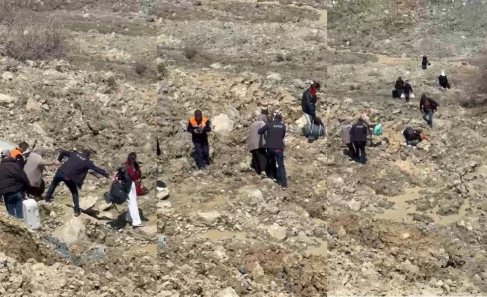 Hakkari-Van yolunda Jandarma ve AFAD’dan geçiş desteği