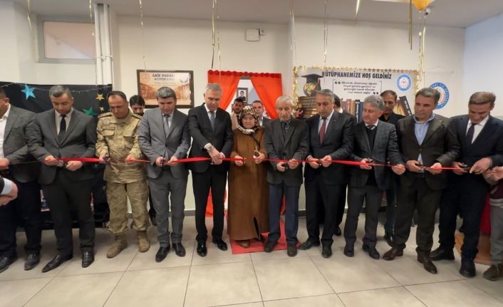 Hayatını kaybeden Gümrük Muhafaza Memurunun adı Yüksekova’da kütüphanede yaşayacak