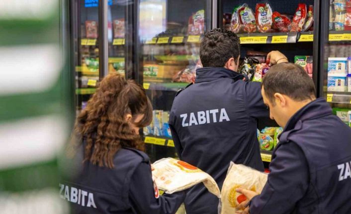 Mezitli Belediyesi denetimde tarihi geçmiş ürünlere geçit vermedi