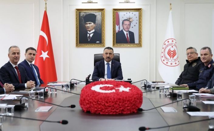 Orman yangınlarına karşı tedbirler görüşüldü