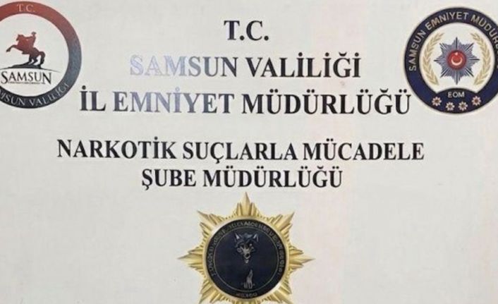 Samsun’da narkotik operasyonu: 8 şüpheli yakalandı