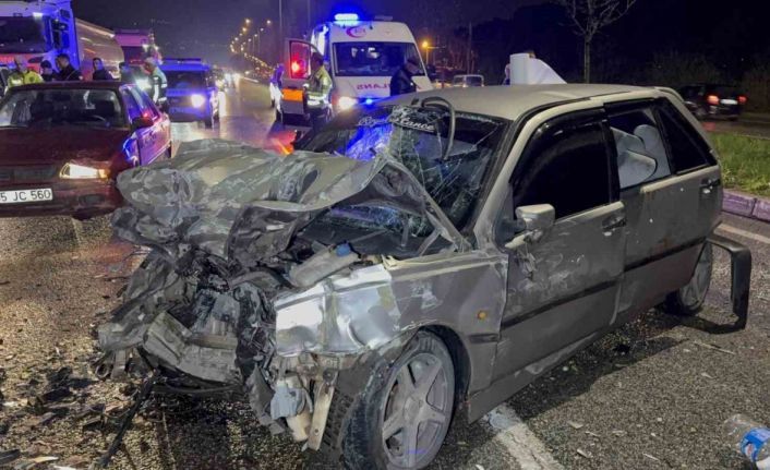 Samsun’da zincirleme trafik kazası: 6 yaralı