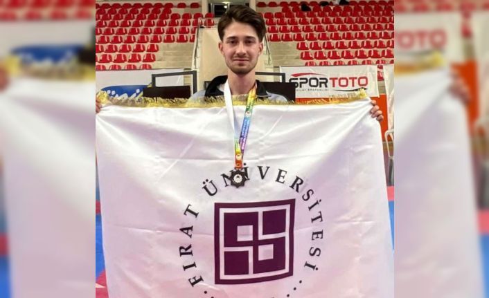 Ünilig Taekwondo’da Fırat Üniversitesi’ne bronz madalya