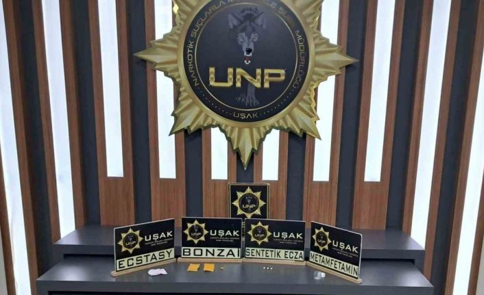Uşak’ta uyuşturucu operasyonlarında gözaltına alınan 6 kişiden 5’i tutuklandı